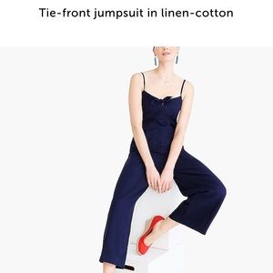 J Crew factory navy jumpsuit